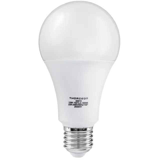 LED Light bulb 15W E27 A70 3000K 1521lm