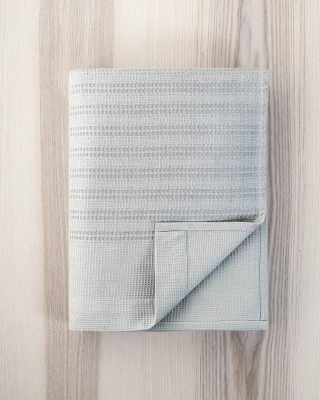 Κουβέρτα 160x240 Μονή 200gsm Πικέ Nima Dune 100% βαμβακερό- Gray 2