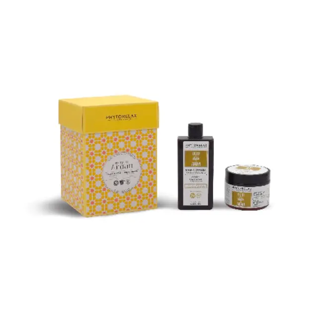 Phytorelax Olio Di Argan Body Cream Κρέμα Σώματος 250ml & Shower Gel Αφρόλουτρο 250ml με Ελαιο Argan, 2 τμχ