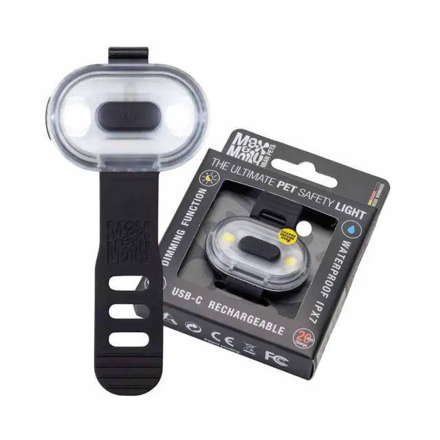 Max & Molly Matrix 2.0 Ultra LED Safety light Black Black 2