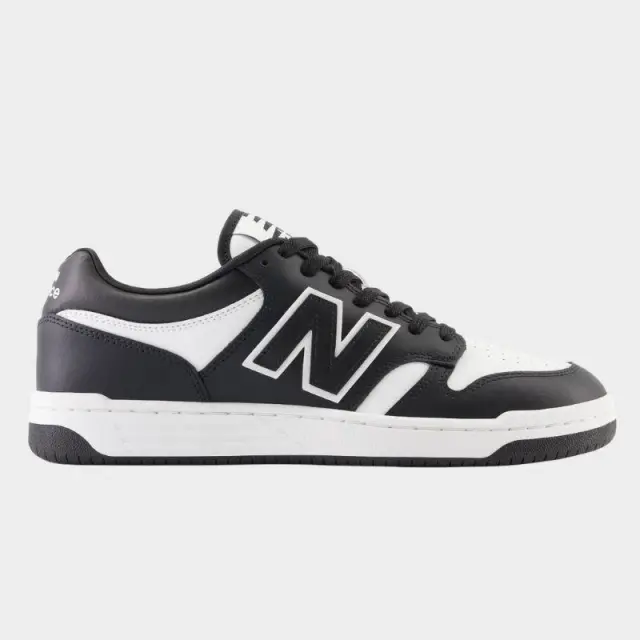 Sneaker New Balance 480 BB480LBA Ασπρο/Μαύρο - 37.5