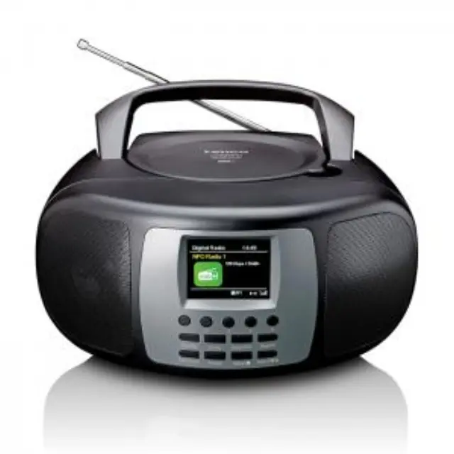 Φορητό ραδιόφωνο DAB+/FM με Bluetooth, CD Player και μεγάλη έγχρωμη οθόνη LCD. 2