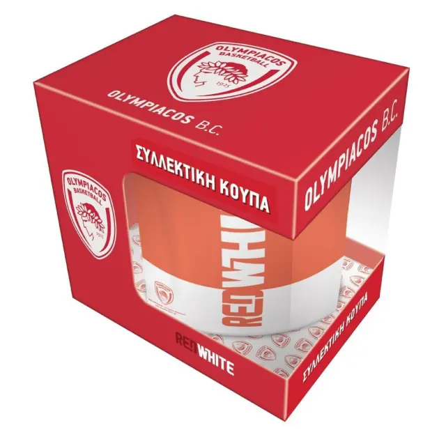 Χάρτινη Πόλη® Συλλεκτική Κούπα Ολυμπιακός Μπάσκετ 3 2