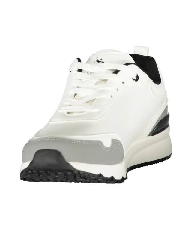 U.S. Polo Assn. - Ανδρικά Παπούτσια Sneakers NOAH001MFS1-WHIBLK Λευκό/Γκρι 2