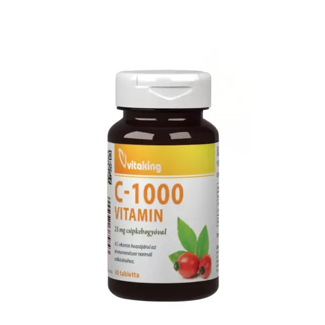 Vitaking C-1000 mg with 25 mg Rosehip