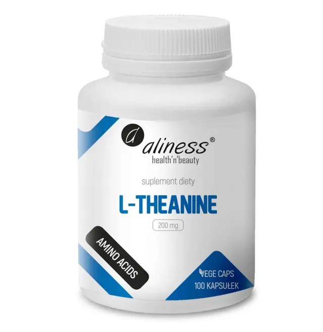 ALINESS L-Theanine 200 mg – dietary supplement – 100 capsules