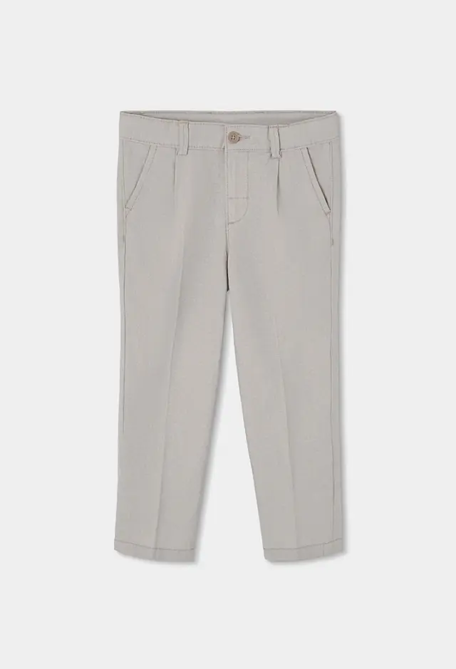 Boboli Linen παντελόνι για αγόρι 863018-7372