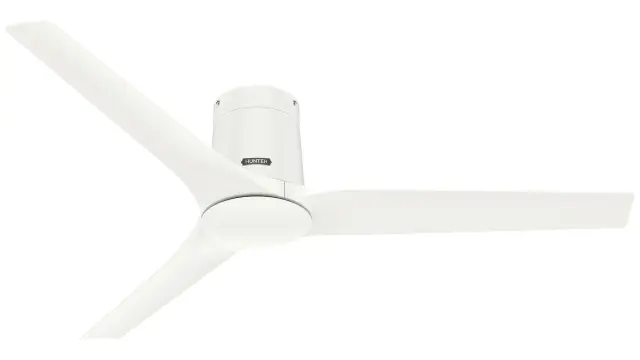 Hunter Athens 132 Low Profile - Fresh White - Ανεμιστήρας Οροφής 2