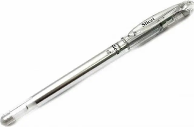 Στυλό Pentel Metal Slicci 0,8mm Ασημί / BG208Z (Pentel)