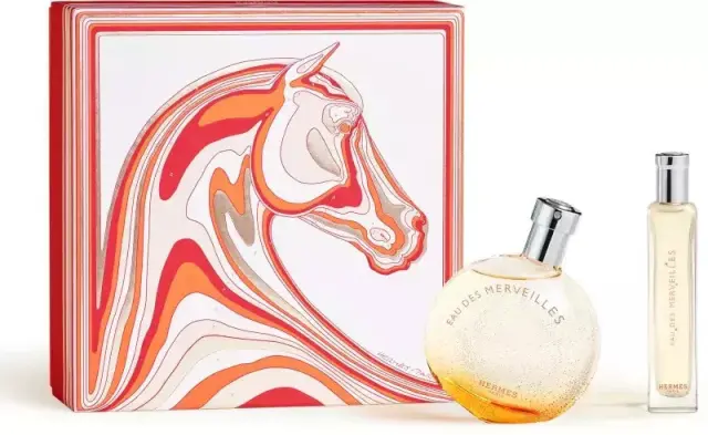 HERMÈS Eau des Merveilles EDT & 15ML EDT Gift Set for Women