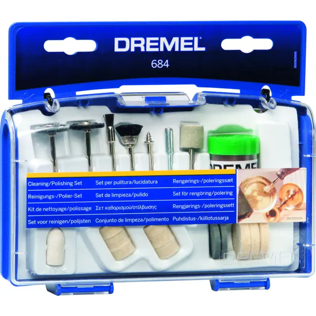 Σετ για Καθάρισμα - Γυάλισμα DREMEL 684 20τεμ.