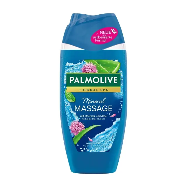 Palmolive Aroma Sensations Mineral Massage Αφρόλουτρο Απολέπισης σε Gel με Αλάτι Νεκράς Θάλασσας και Αλόη, 250ml