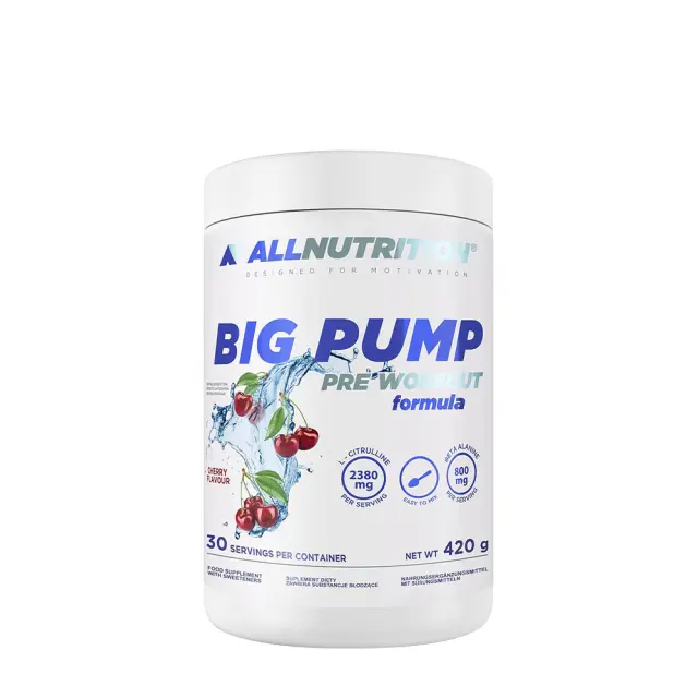 ALLNUTRITION Big Pump Pre-Workout Cherry, 420 g