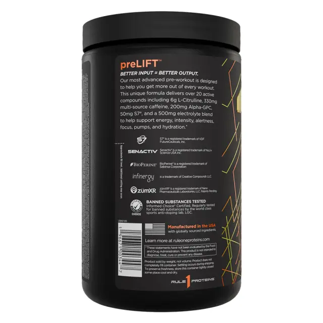 Rule1 Prelift Mandarin Mango, 420 g 3
