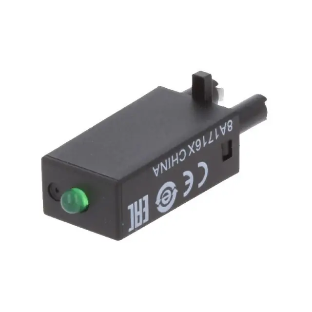 Harmony, Protection module, diode + green LED, for all sockets, 6…24 V DC