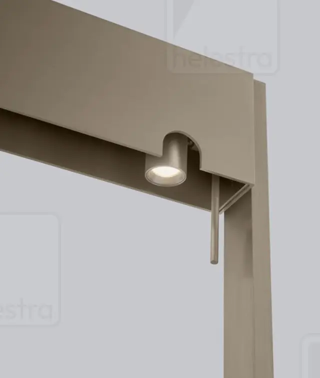 TOKI Φωτιστικό Δαπέδου LED Καφέ 21W 2700K με Ανεξάρτητο Διπλό Dimmer 3
