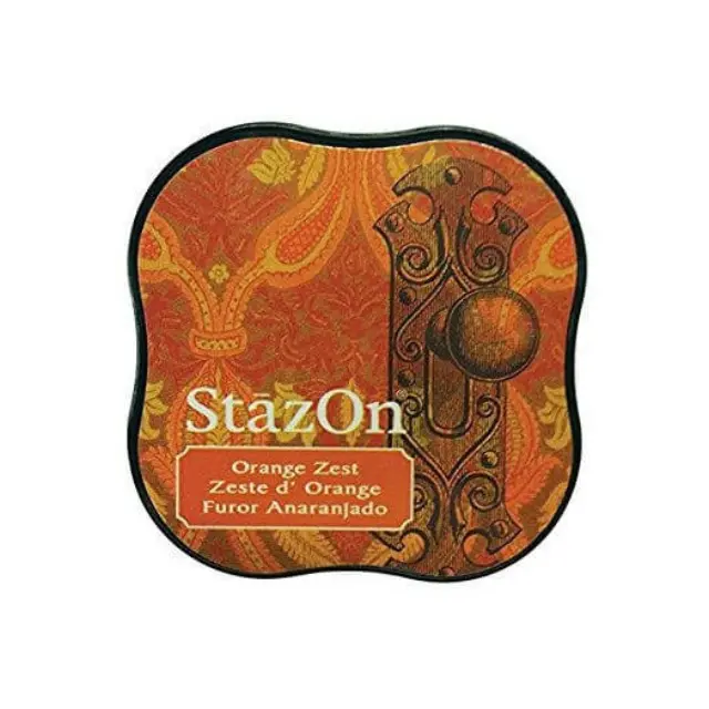 Μελάνι Ανεξίτηλο για σφραγίδες, Stazon Orange Zest