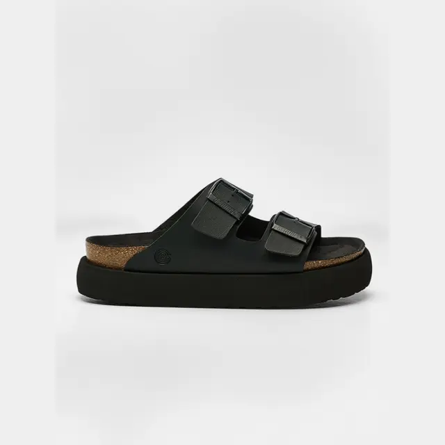 Genuins Πέδιλα Γυναικείο PETA vegan Μαύρο GEN/HAWAII PLATFORM G106552 BLACK