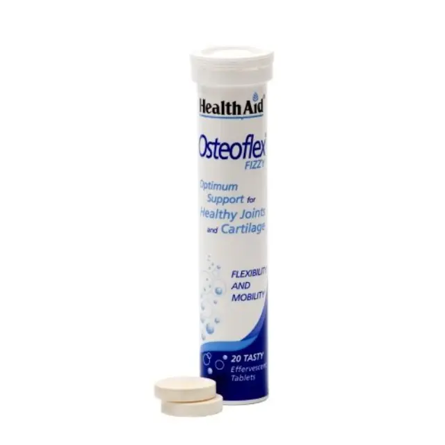 Health Aid Osteoflex Fizzy Lemon 20 tabs αναβράζουσες (Οστά - Αρθρώσεις) 2