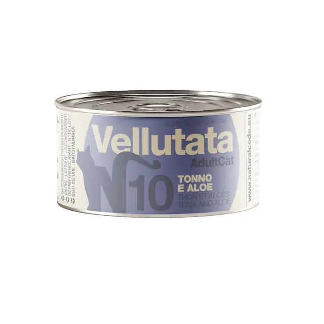 Natural Code Vellutata 10 με Τόνο & Αλόη 85gr Μονόχρωμο