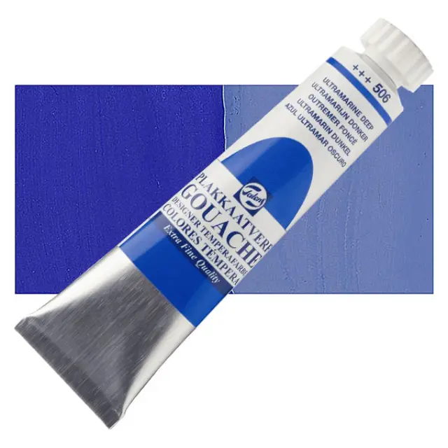Τέμπερα Talens Gouache - 506 Ultramarine Deep - 20ml