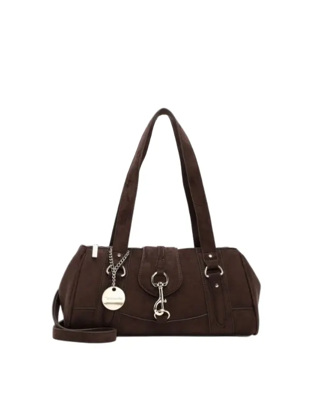 Tamaris γυναικεία τσάντα ώμου baguette Marina Suede 34972-2 - OS