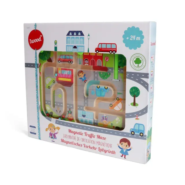 iwood Magnetic Maze / Μαγνητικός Λαβύρινθος: Traffic 3