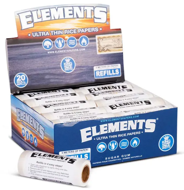 Elements Rolls Ρολό King Size Refill Ανταλλακτικό - 5 Μέτρα 2