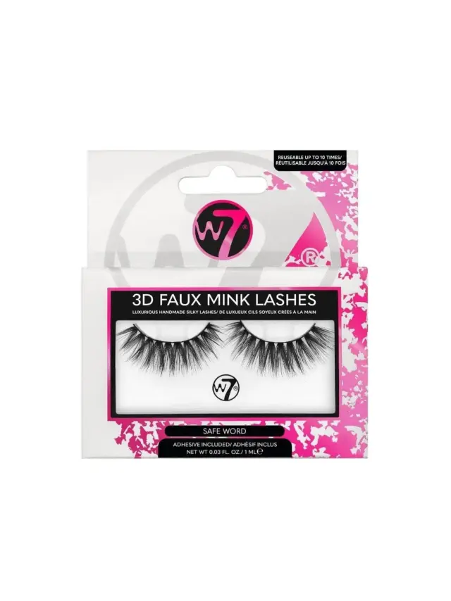 3D Faux Mink Lashes Safe Word W7