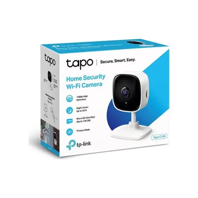 TP-Link Wi-Fi Camera Tapo C100 FHD 1080p (TAPO C100) 2