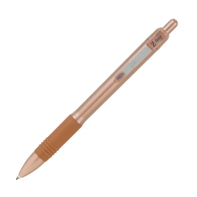 Zebra Στυλό Διαρκείας με κουμπί Z-Grip Smppth Rose Gold / Z-15250 (Zebra)
