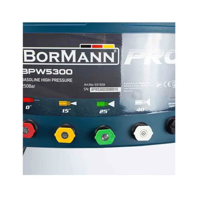 Bormann Pro BPW5300 - Πλυστικό Βενζινοκίνητο 250Bar/208cc (031826) 3