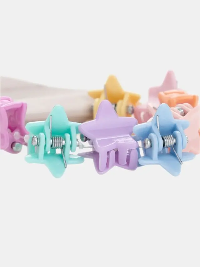 Παιδικά Κοκκαλάκια για Κορίτσια Pastel Star ΠΟΛΥΧΡΩΜΟ - One Size 2