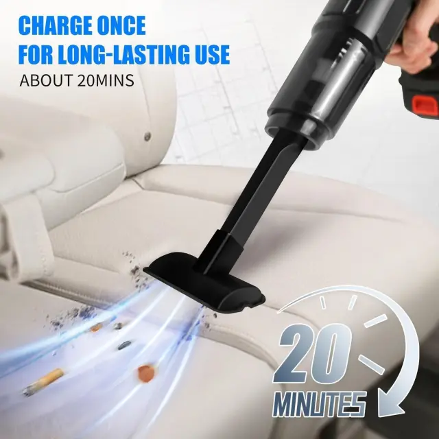 Ασύρματη Ηλεκτρική Σκούπα Χειρός – Cordless Multifunction Vacuum Cleaner 030226 2