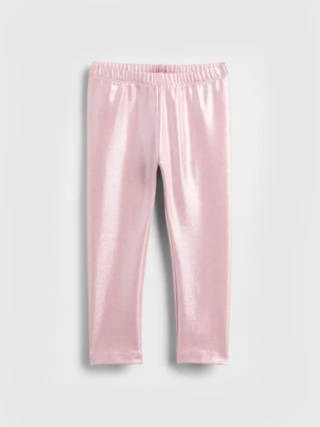 Βρεφικό & Νηπιακό Μεταλιζέ Κολάν Pure pink - 6-12M