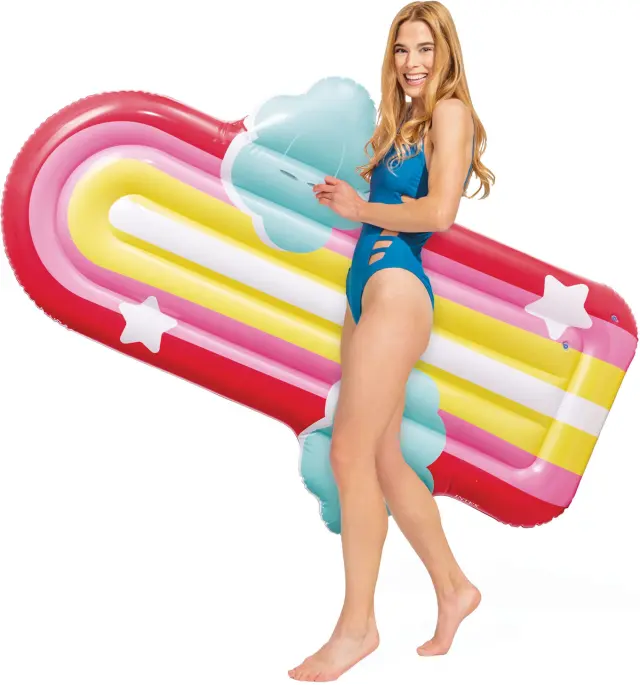 Στρώμα Θαλάσσης INTEX Rainbow Cloud Float (58729) 2
