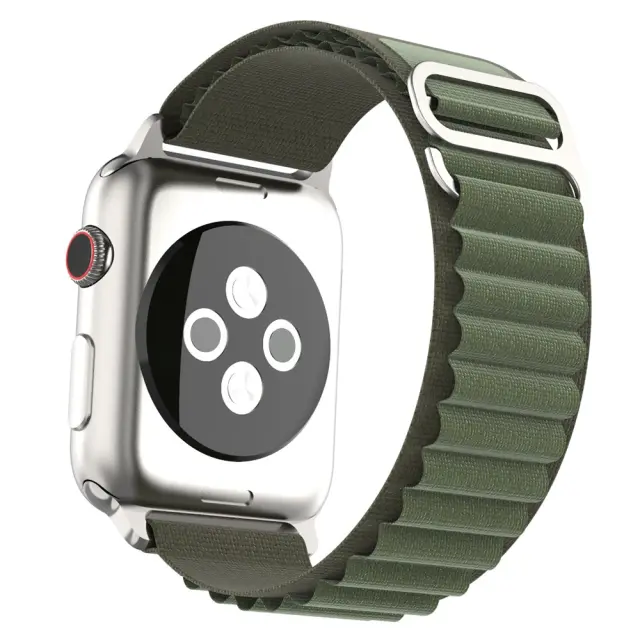 Apple Watch Λουράκι Υφασμάτινο Πράσινο 38mm 40mm 41mm 2