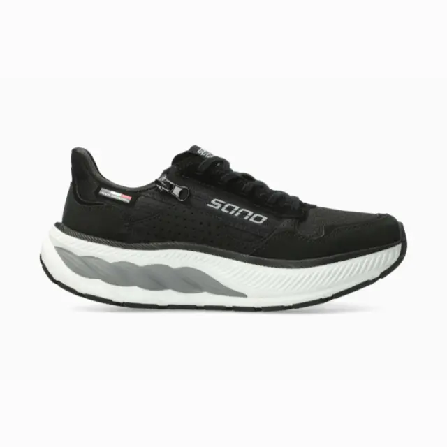 Mephisto/Sano Sneakers Γυναικείο δέρμα/ύφασμα Μαύρο SAN/THALIA BLACK - 38