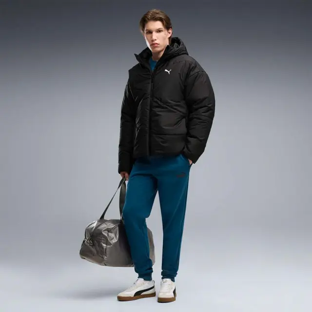 Puma ESS No. 1 Logo Sweatpants FL cl Ανδρικό Παντελόνι Φόρμας με Λάστιχο 682607-36 - L 3