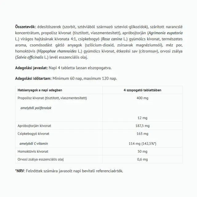 Natur Tanya Propolsept Lozenges 2