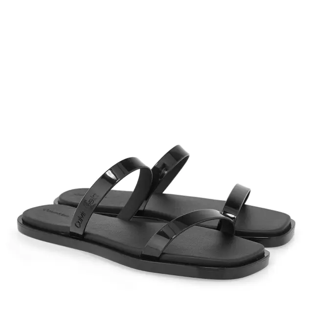 Γυναικεία Σανδάλια Calvin Klein Jelly HW0HW02417 BEH Μαύρα Μαύρο - 37 2
