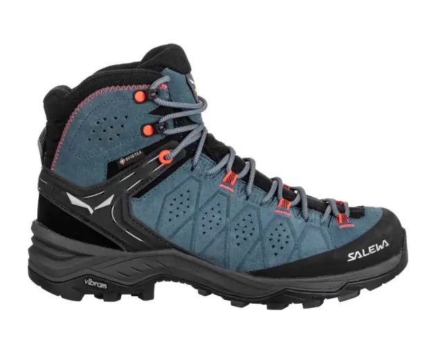 Salewa Ws Alp Trainer 2 Mid Gore-Tex Blue Γυναικείο Αδιάβροχο Μποτάκι Ορειβασίας 2