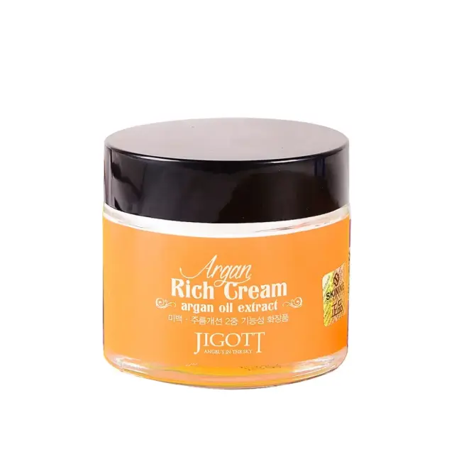 Jigott Argan Rich Cream αντιγηραντική κρέμα προσώπου 70 ml