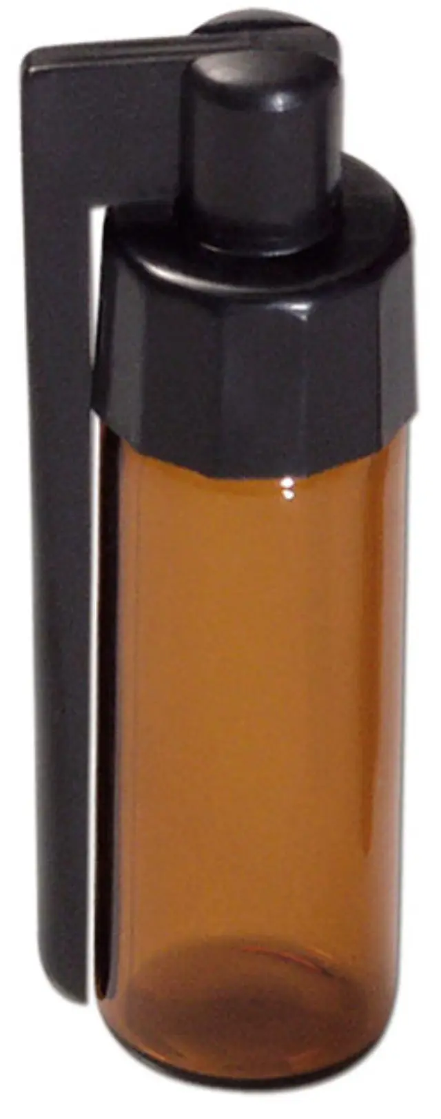 Γυάλινο Storage Bottle with Spoon Καφέ Large - 56mm (SN20)