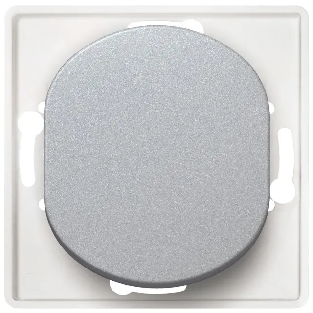EON E608.S Cross-switch without cover frame silver 15.005.0192