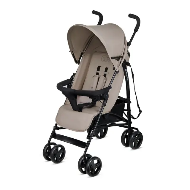 Kinderkraft TIK Καρότσι Μπαστούνι Stone Beige 2