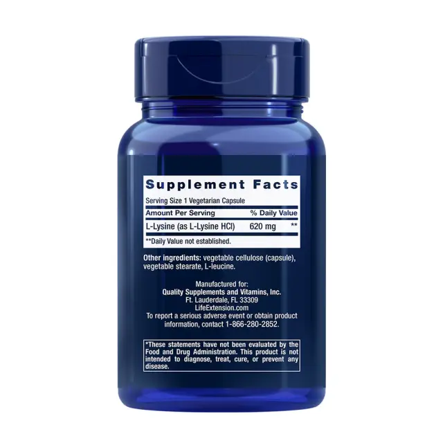 Life Extension L-Lysine 620 mg 2