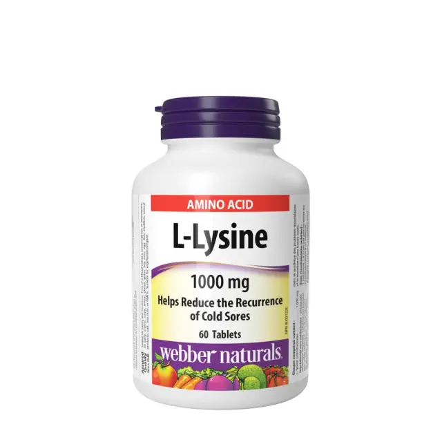 Webber Naturals L-Lysine 1000 mg