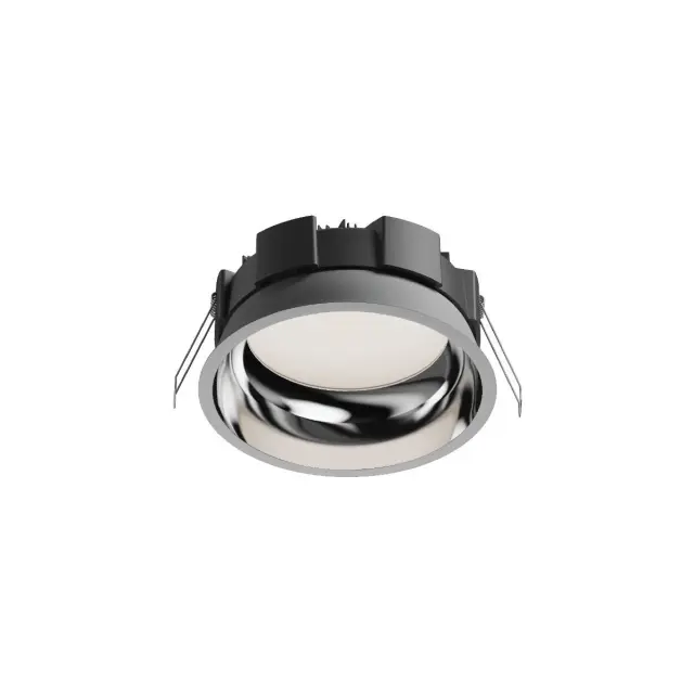 Alo 04615/W-CB/C Χωνευτό σποτ led αδιάβροχο 4000K 40W IP54 ø21.3cm λευκό+χρώμιο+μαύρο Άσπρο Μαύρο Χρώμιο