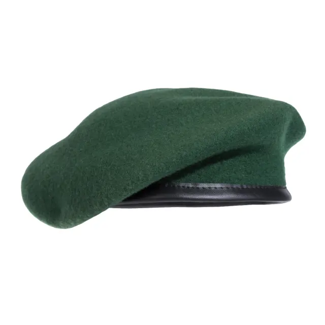 FRENCH STYLE BERET K13008 06-Olive Green